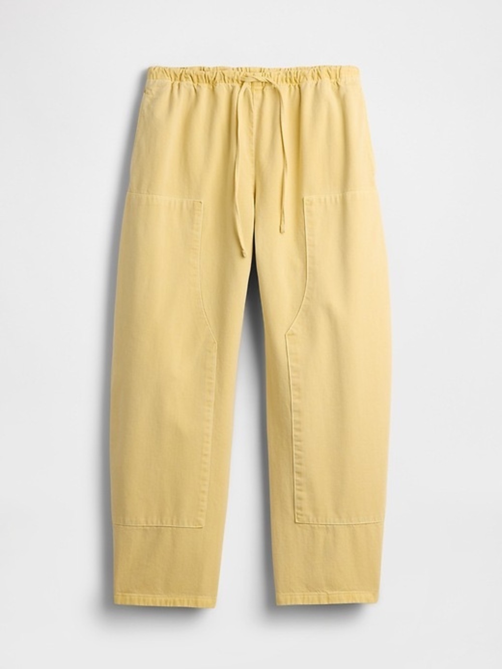 GAP Easy Double-Knee Barrel Pants Yellow - Picture 6 of 6